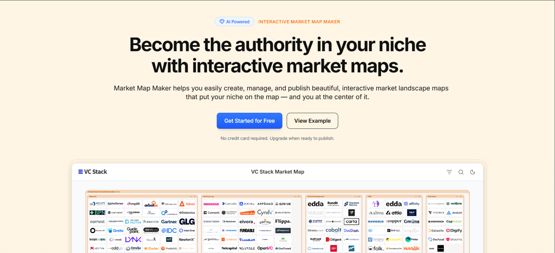 Market Map Maker